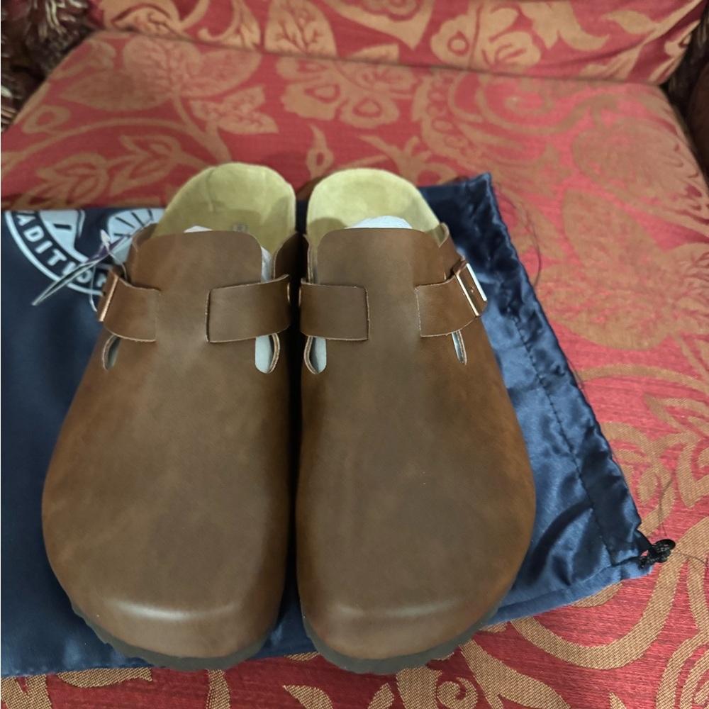 Birkenstock Boston brown (leather)